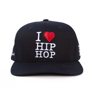 Boné Seven Brand - “ I Love Hip Hop Preto “